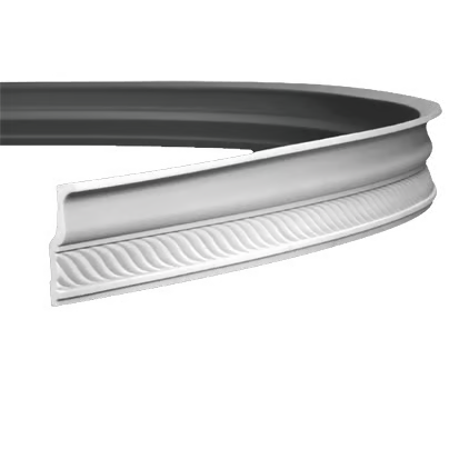 Corniche flexible en polyuréthane — 200 × 47 × 90 mm (réf. ARK-COR072)