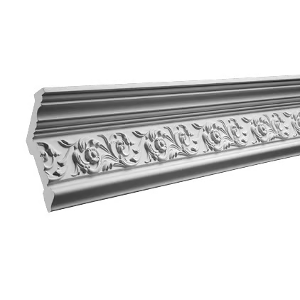 Corniche de plafond décorative en polyuréthane — 200 × 66 × 145 mm (réf. ARK-COR334)