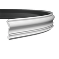 Corniche flexible en polyuréthane — 200 × 75 × 86 mm (réf. ARK-COR083)