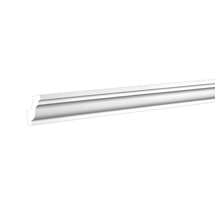 Corniche de plafond décorative en polymère — 200 × 30 × 32 mm (réf. ARK-COR021)