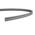 Corniche flexible en polyuréthane — 200 × 30 × 32 mm (réf. ARK-COR065)