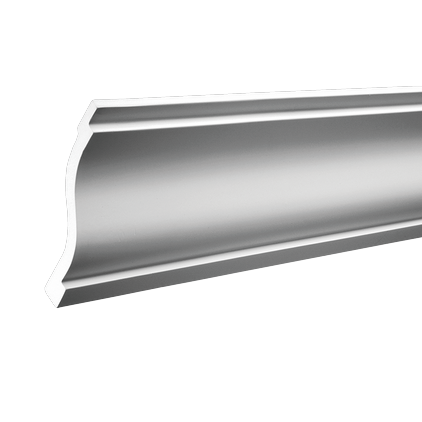 Corniche de plafond décorative en polyuréthane — 200 × 135 × 60 mm (réf. ARK-COR320)