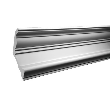 Corniche de plafond décorative en polyuréthane — 200 × 117 × 216 mm (réf. ARK-COR357)