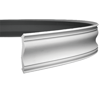 Corniche flexible en polyuréthane — 200 × 115 × 120 mm (réf. ARK-COR119)