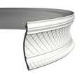 Corniche flexible en polyuréthane — 200 × 156 × 161 mm (réf. ARK-COR127)