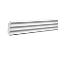 Corniche de plafond décorative en polyuréthane — 200 × 57 × 58 mm (réf. ARK-COR279)