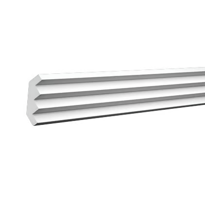 Corniche de plafond décorative en polyuréthane — 200 × 57 × 58 mm (réf. ARK-COR279)