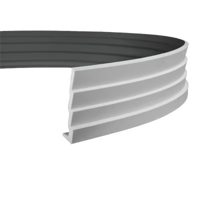 Corniche flexible en polyuréthane — 200 × 196 × 45 mm (réf. ARK-COR123)