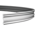 Corniche flexible en polyuréthane — 200 × 70 × 73 mm (réf. ARK-COR081)