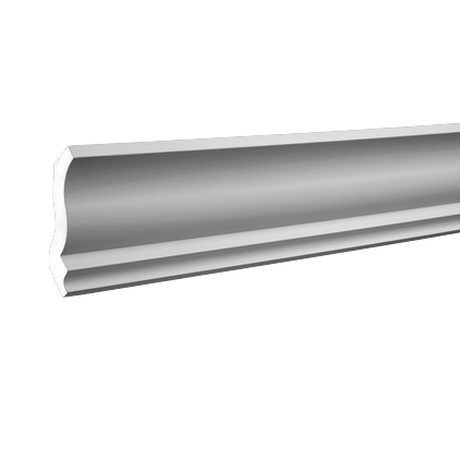 Corniche de plafond décorative en polyuréthane — 200 × 82 × 80 mm (réf. ARK-COR302)