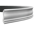 Corniche flexible en polyuréthane — 200 × 82 × 80 mm (réf. ARK-COR090)