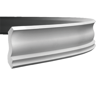 Corniche flexible en polyuréthane — 200 × 82 × 80 mm (réf. ARK-COR090)