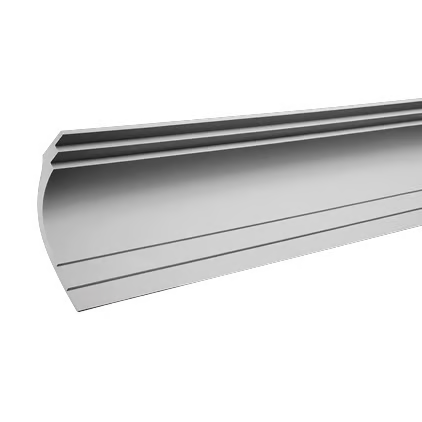 Corniche de plafond décorative en polyuréthane — 200 × 127 × 173 mm (réf. ARK-COR343)