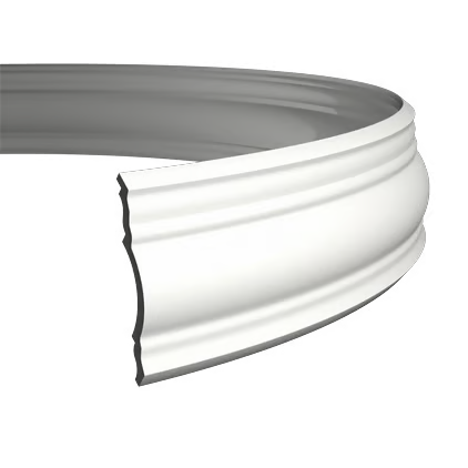 Corniche flexible en polyuréthane — 200 × 120 × 117 mm (réf. ARK-COR105)