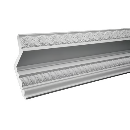 Corniche de plafond décorative en polyuréthane — 200 × 188 × 185 mm (réf. ARK-COR362)