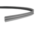 Corniche flexible en polyuréthane — 200 × 40 × 41 mm (réf. ARK-COR080)