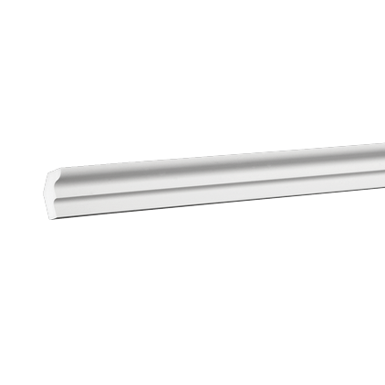 Corniche de plafond décorative en polymère — 200 × 17 × 26 mm (réf. ARK-COR019)