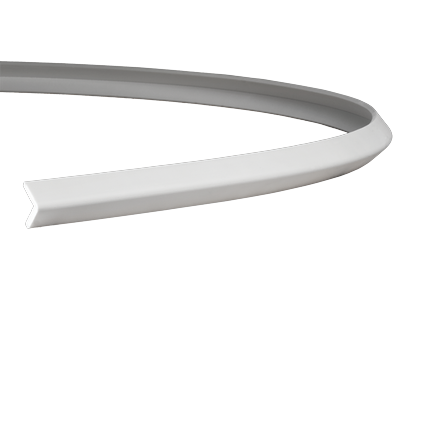 Corniche flexible en polyuréthane — 200 × 30 × 30 mm (réf. ARK-COR055)