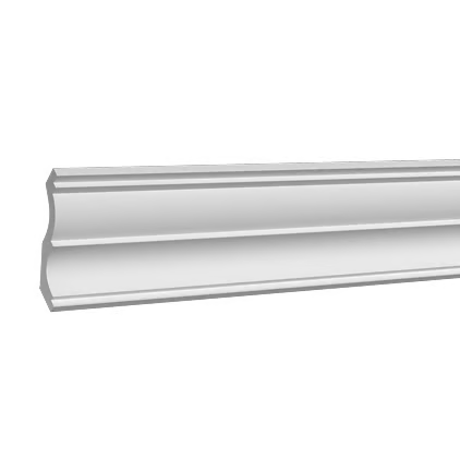 Corniche de plafond décorative en polyuréthane — 200 × 82 × 91 mm (réf. ARK-COR287)