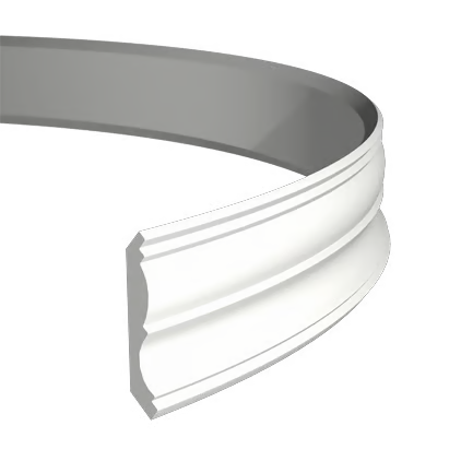 Corniche flexible en polyuréthane — 200 × 82 × 91 mm (réf. ARK-COR075)