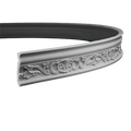 Corniche flexible en polyuréthane — 200 × 61 × 84 mm (réf. ARK-COR085)