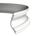 Corniche flexible en polyuréthane — 200 × 123 × 130 mm (réf. ARK-COR113)