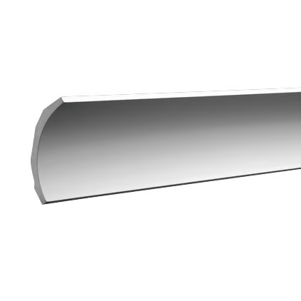 Corniche de plafond décorative en polymère — 200 × 81 × 83 mm (réf. ARK-COR030)