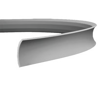 Corniche flexible en polyuréthane — 200 × 81 × 83 mm (réf. ARK-COR099)
