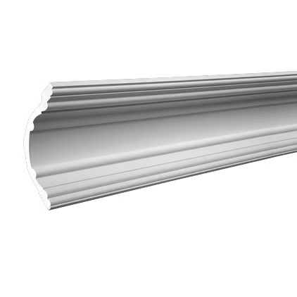 Corniche de plafond décorative en polyuréthane — 200 × 120 × 119 mm (réf. ARK-COR327)