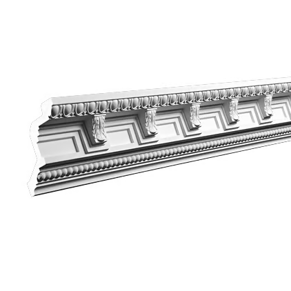 Corniche de plafond décorative en polyuréthane — 200 × 95 × 102 mm (réf. ARK-COR342)