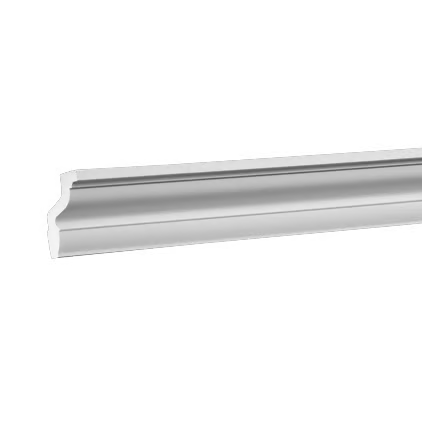 Corniche de plafond décorative en polymère — 200 × 30 × 45 mm (réf. ARK-COR023)