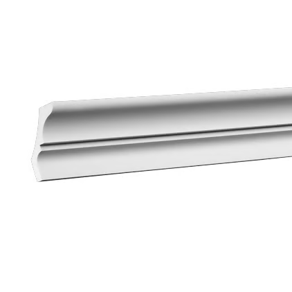 Corniche de plafond décorative en polyuréthane — 200 × 40 × 55 mm (réf. ARK-COR264)