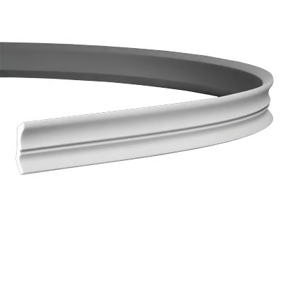 Corniche flexible en polyuréthane — 200 × 40 × 55 mm (réf. ARK-COR054)