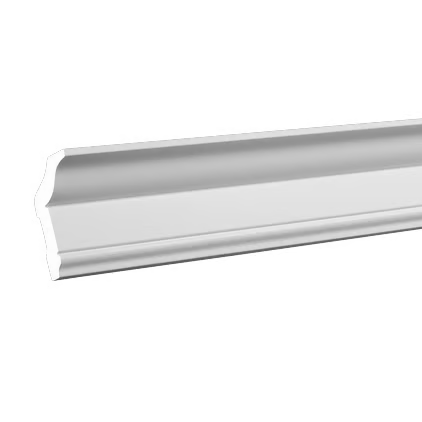 Corniche de plafond décorative en polymère — 200 × 36 × 62 mm (réf. ARK-COR026)