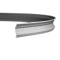 Corniche flexible en polyuréthane — 200 × 55 × 120 mm (réf. ARK-COR096)