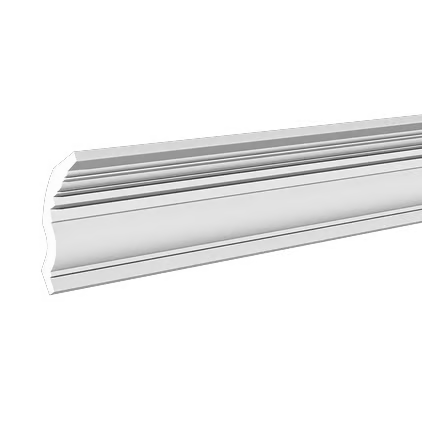 Corniche de plafond décorative en polyuréthane — 200 × 81 × 77 mm (réf. ARK-COR286)