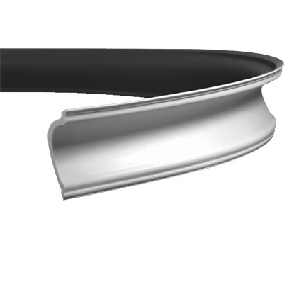 Corniche flexible en polyuréthane — 200 × 94 × 120 mm (réf. ARK-COR111)