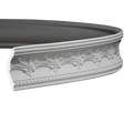 Corniche flexible en polyuréthane — 200 × 84 × 96 mm (réf. ARK-COR097)