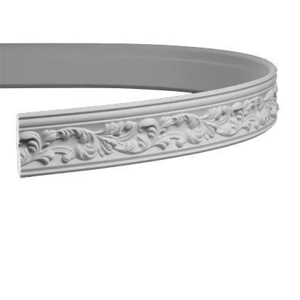 Corniche flexible en polyuréthane — 200 × 72 × 69 mm (réf. ARK-COR073)