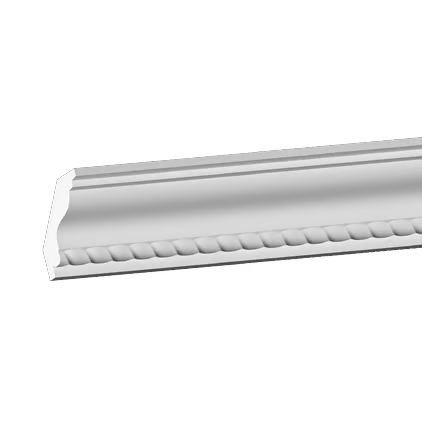 Corniche de plafond décorative en polyuréthane — 200 × 51 × 52 mm (réf. ARK-COR272)