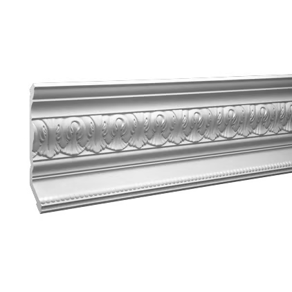 Corniche de plafond décorative en polyuréthane — 200 × 130 × 170 mm (réf. ARK-COR349)