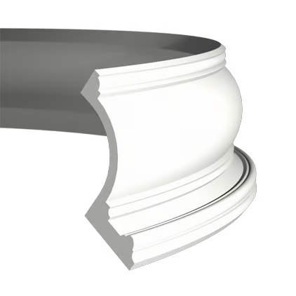 Corniche lumineuse souple pour éclairage LED — 200 × 118 × 150 mm (réf. ARK-COR141)