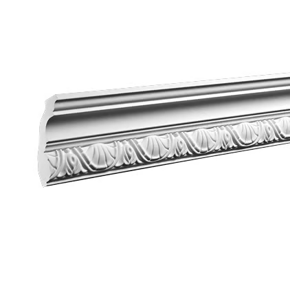Corniche de plafond décorative en polyuréthane — 200 × 55 × 77 mm (réf. ARK-COR271)
