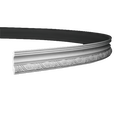 Corniche flexible en polyuréthane — 200 × 55 × 70 mm (réf. ARK-COR062)