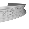 Corniche flexible en polyuréthane — 200 × 120 × 119 mm (réf. ARK-COR128)