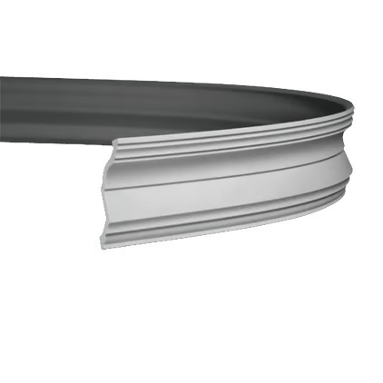 Corniche flexible en polyuréthane — 200 × 93 × 130 mm (réf. ARK-COR102)