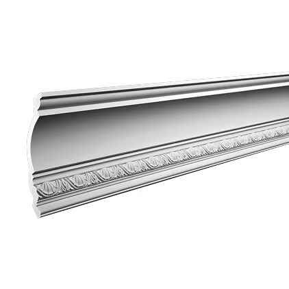 Corniche de plafond décorative en polyuréthane — 200 × 132 × 175 mm (réf. ARK-COR348)