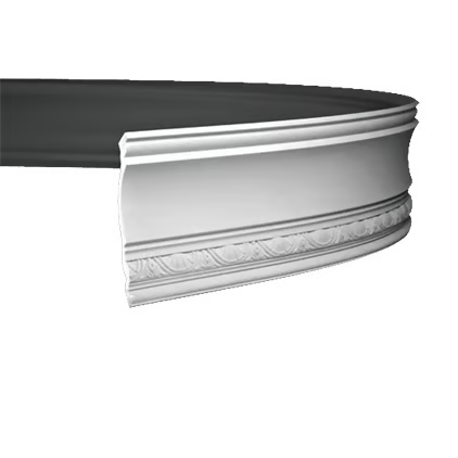 Corniche flexible en polyuréthane — 200 × 132 × 175 mm (réf. ARK-COR117)