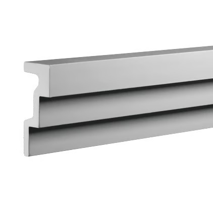Corniche de plafond décorative en polyuréthane — 200 × 50 × 120 mm (réf. ARK-COR318)