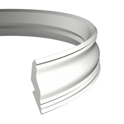 Corniche flexible en polyuréthane — 200 × 130 × 198 mm (réf. ARK-COR129)